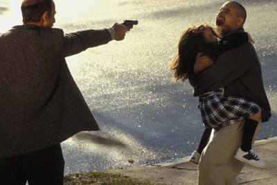 Un fotograma de  Crash,   primera película de Paul Haggis. 