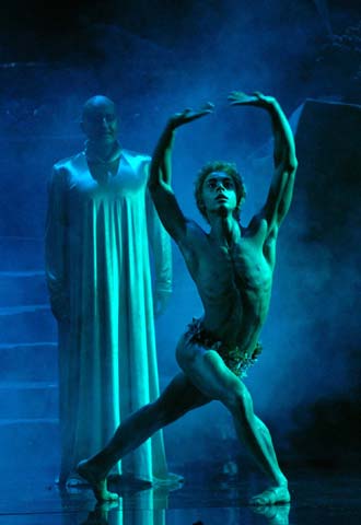 Un momento de  El sueño de una noche de verano. 