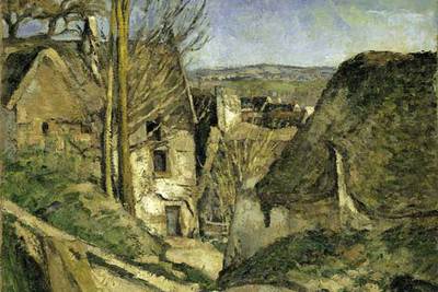  La maison du pendu Auvers-sur-Oise  (1873), de Paul Cézanne (Museo d'Orsay).