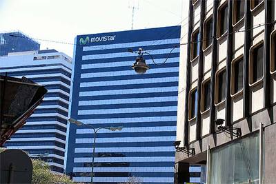 Sede de Movistar en Buenos Aires.