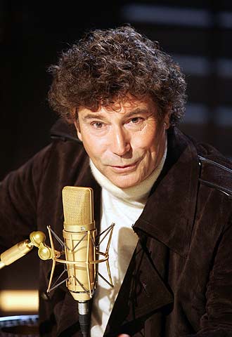 Jesús Quintero, en la presentación de  El loco de la colina. 