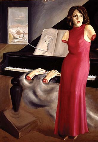  Retrato de Roma  (1933), de Óscar Domínguez.