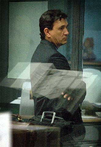 José Marquina, ayer, en los juzgados de Valencia.