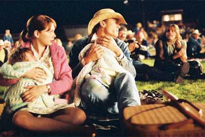 Michelle Williams y Heath Ledger, en  Brokeback Mountain. En terreno vedado. 