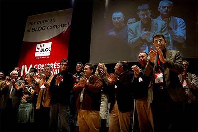 CIU, BNG Y PNV comprometen con el BLOC su apoyo a las enmiendas al Estatut