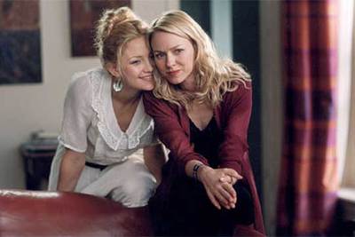 Kate Hudson, a la izquierda, y Naomi Watts, en  Le divorce. 