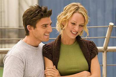 Bryan Greenberg y Uma Thurman, en  Secretos compartidos. 