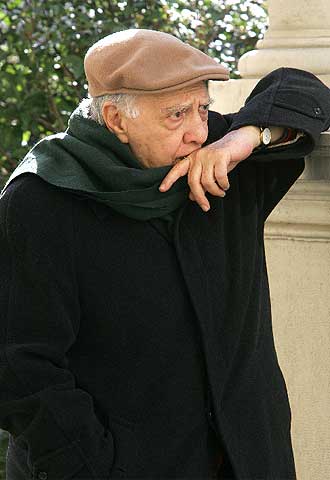 Sergio Pitol, ayer en Madrid.