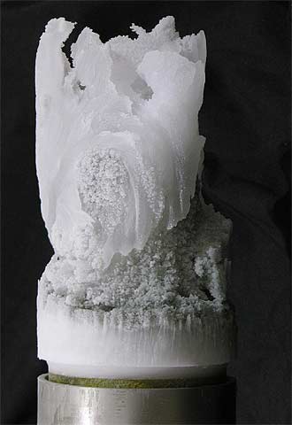 Hielo extraído en Dronning Maud.