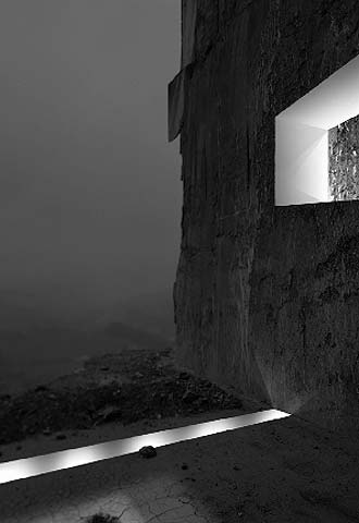 'Muros de luz 003' (2005), de Aitor Ortiz.