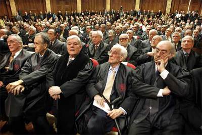 Homenaje a los abogados con 50 años de ejercicio