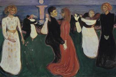  La danza de la vida  (1899-1900), de Edvard Munch, de la Galería Nacional de Oslo.