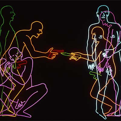 'Sexo y muerte' (1985), de Bruce Nauman.
