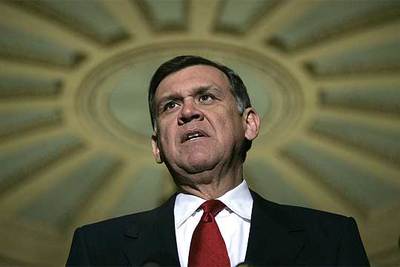 El senador Mel Martínez, en marzo de 2005 en Washington.