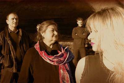 El grupo de música  folk  Waterson Carthy.