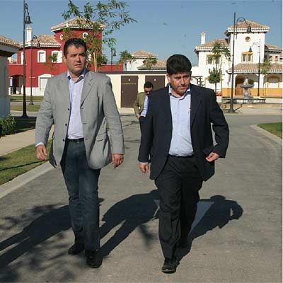 Una de las urbanizaciones que Polaris World construye en Murcia.