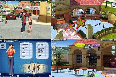 Actores virtuales en acción.