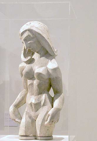  La italiana  (1911), de  Roger de la Fresnaye, en el Museo Picasso de Barcelona. 