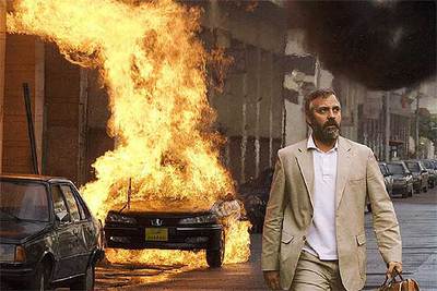 George Clooney, en un fotograma de  Syriana. 