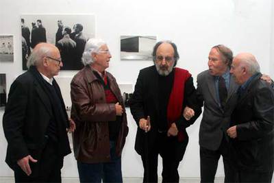 Oriol Maspons, Carlos Pérez Siquier, Leopoldo Pomés, Alberto Schommer y Francisco Ontañón.