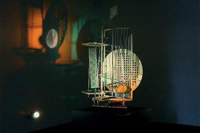 'Light Prop for an Electric Stage' (1928-1930), en réplica de 1970, de László Moholy-Nagy.