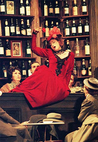 Ángeles Blancas (Musetta), que en la producción actual de 'La bohème' debutará como Mimí.