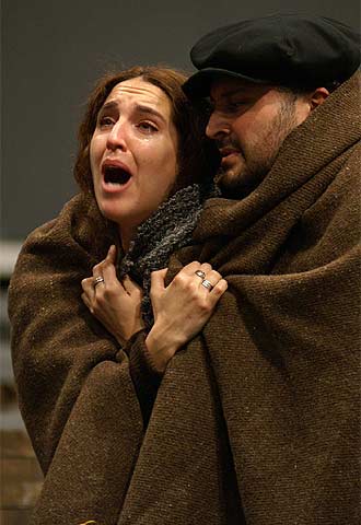 Escena de  La bohème. 