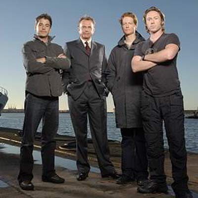 Protagonistas de  El Triángulo de las Bermudas. 