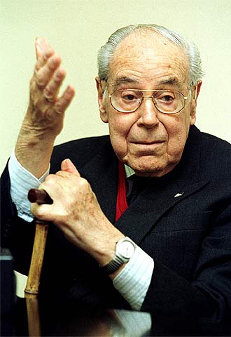 Zamora Vicente, en una fotografía de 2002.