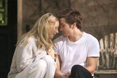 Gwyneth Paltrow y Jake Gyllenhaal, en un momento de  La verdad oculta .
