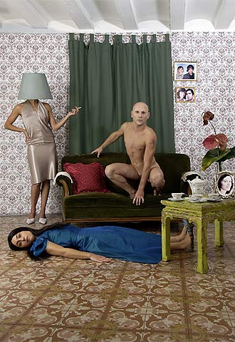 Amaranto, en una imagen de su espectáculo 'Indignos'.