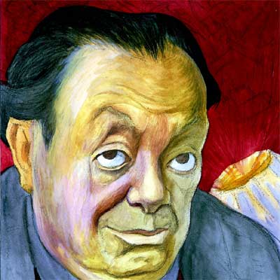 Abajo,  Autorretrato ( 1954), óleo de Diego Rivera en el que se representa a los 68 años, ya enfermo, el mismo año que murió Frida.
