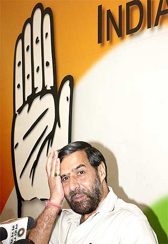 Anand Sharma, en Nueva Delhi en 2004.