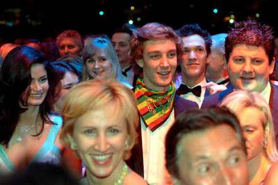 El príncipe, en el baile