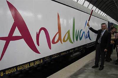 El tren de promoción de Andalucía visitará 27 ciudades