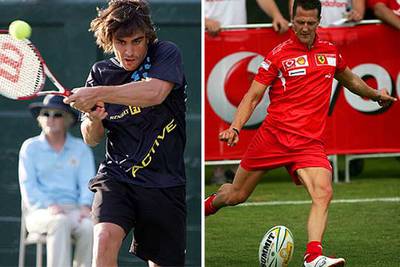 ALONSO SEÑALA A SCHUMACHER COMO SU PRINCIPAL RIVAL