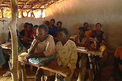 Imagen del documental  El largo camino hacia la escuela .