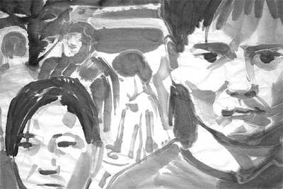 Fotograma del vídeo 'Ink city', de Chen Shaoxiong