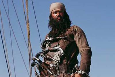 Una imagen del documental  La leyenda del pirata Barbanegra. 