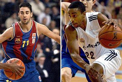 Juan Carlos Navarro y Louis Bullock.