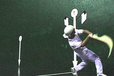 Escena de  La pelota vasca, la piel contra la piedra. 