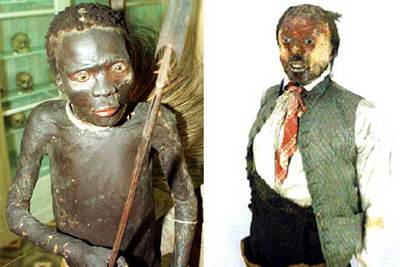 A la izquierda, el  negro de Banyoles.  A la derecha, el  español de Montbrison. 