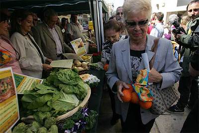 Mercado transparente que reclaman los agricultores.