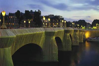 'El Pont Neuf envuelto, París' (1975-1985), de Christo y Jeanne-Claude.