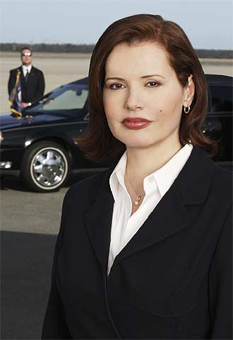La actriz Geena Davis, en una imagen de  Sra. presidenta.  