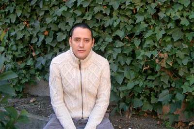 Omar Domínguez, durante su estancia en el Museo Nacional de Ciencias Naturales.