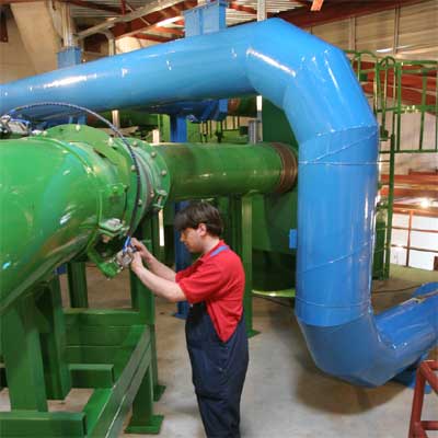 Nueva central de recogida de basuras