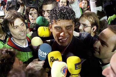 Rijkaard, el pasado miércoles al término del partido de Balaídos.