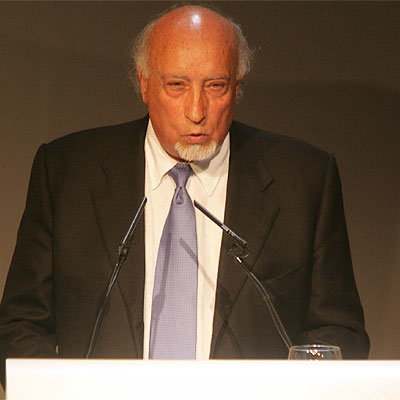 Manuel Vicent, ayer en el Círculo de Bellas Artes.