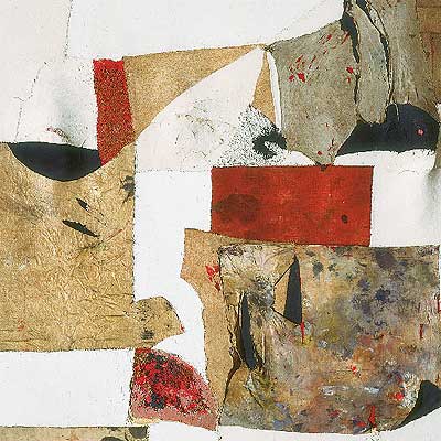'Gobbo Bianco' (1952), de Alberto Burri.